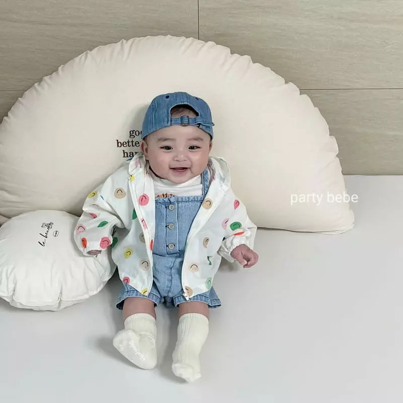 Party Kids - Korean Baby Fashion - #babyoninstagram - Summer Smile Jumper - 7
