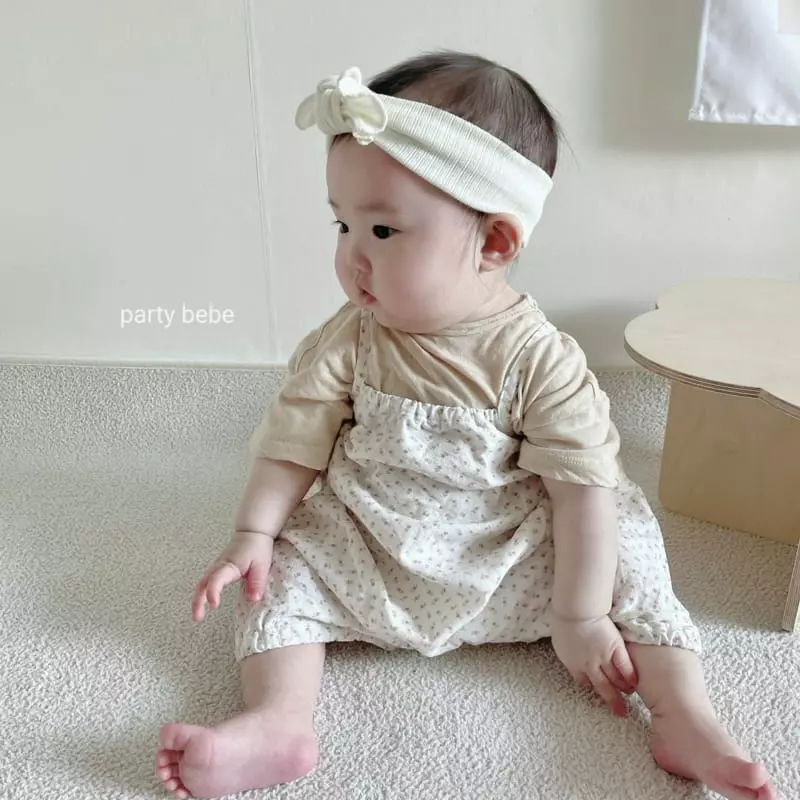 Party Kids - Korean Baby Fashion - #babyoninstagram - Leaf Bodysuit - 5