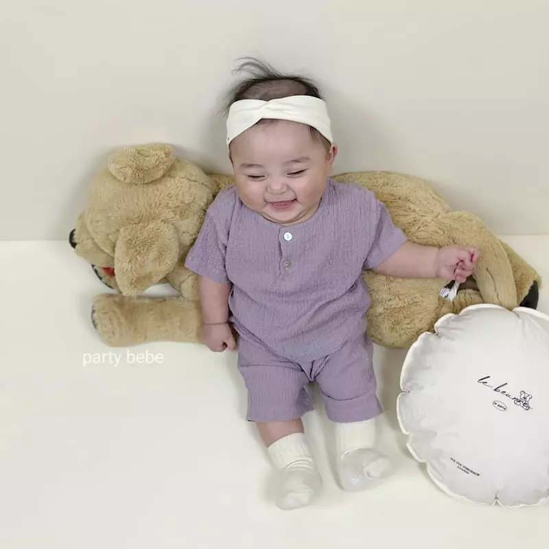Party Kids - Korean Baby Fashion - #babyootd - Ice Top Bottom Set - 11