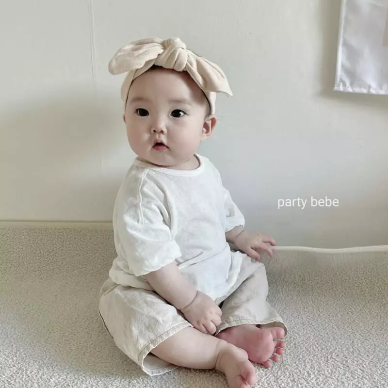 Party Kids - Korean Baby Fashion - #babyoutfit - Marbly Pants - 3