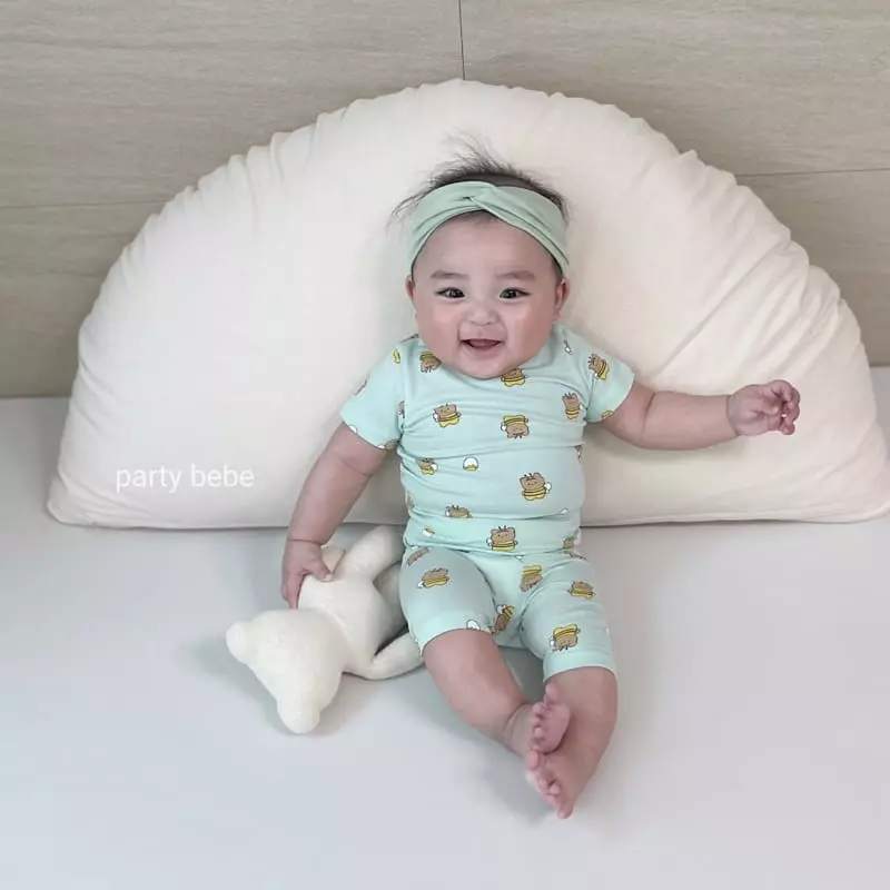 Party Kids - Korean Baby Fashion - #babyoutfit - Honey Bee Easywear - 3