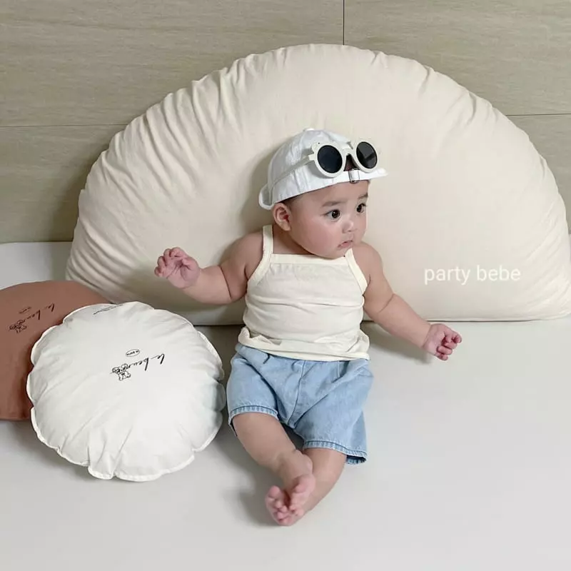 Party Kids - Korean Baby Fashion - #babywear - Toz String Sleeveless - 7