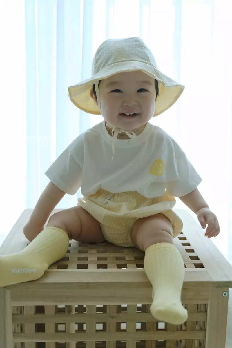 Party Kids - Korean Baby Fashion - #babywear - Maman Top Bloomer with Bucket Hat - 3