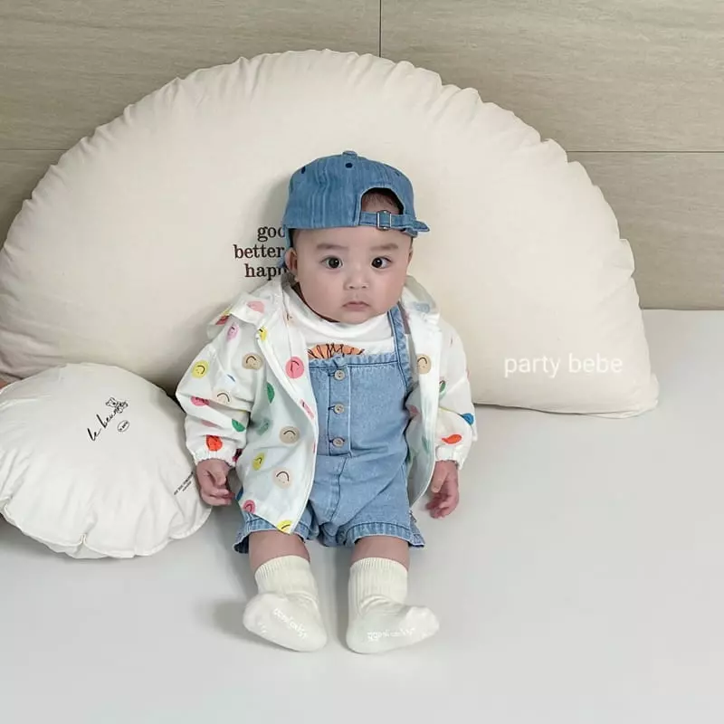Party Kids - Korean Baby Fashion - #babywear - Ggongi Overalls - 2