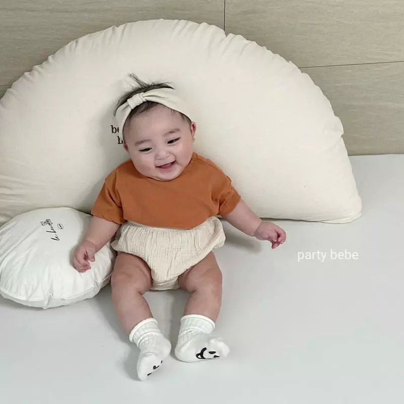 Party Kids - Korean Baby Fashion - #babywear - Pom Pom Bloomer - 8