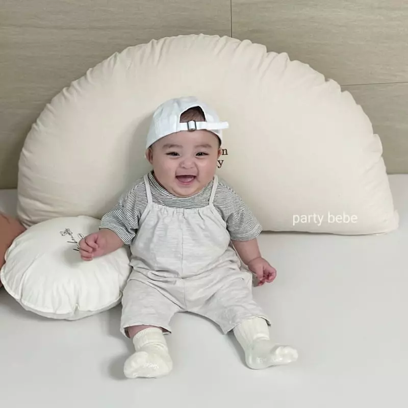 Party Kids - Korean Baby Fashion - #babywear - Cheese Tee - 4
