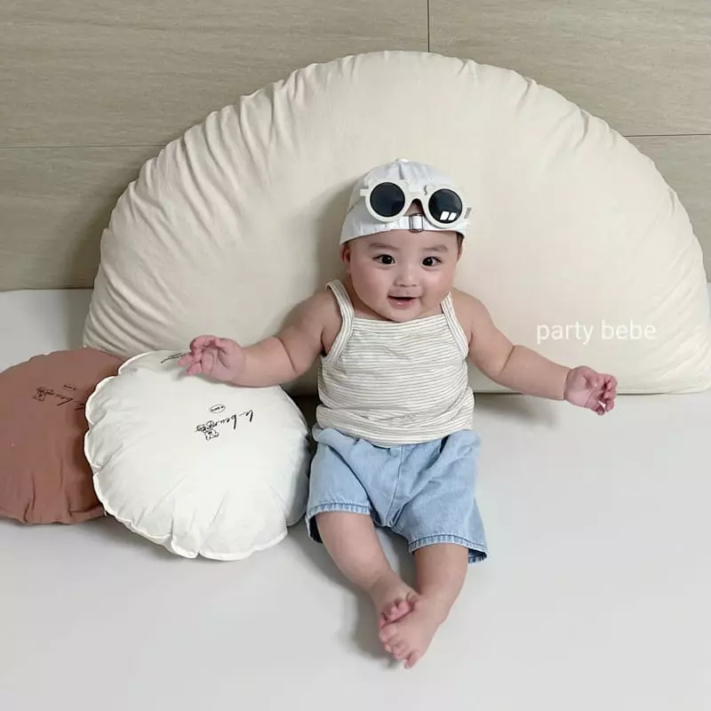 Party Kids - Korean Baby Fashion - #onlinebabyboutique - Toz String Sleeveless - 8