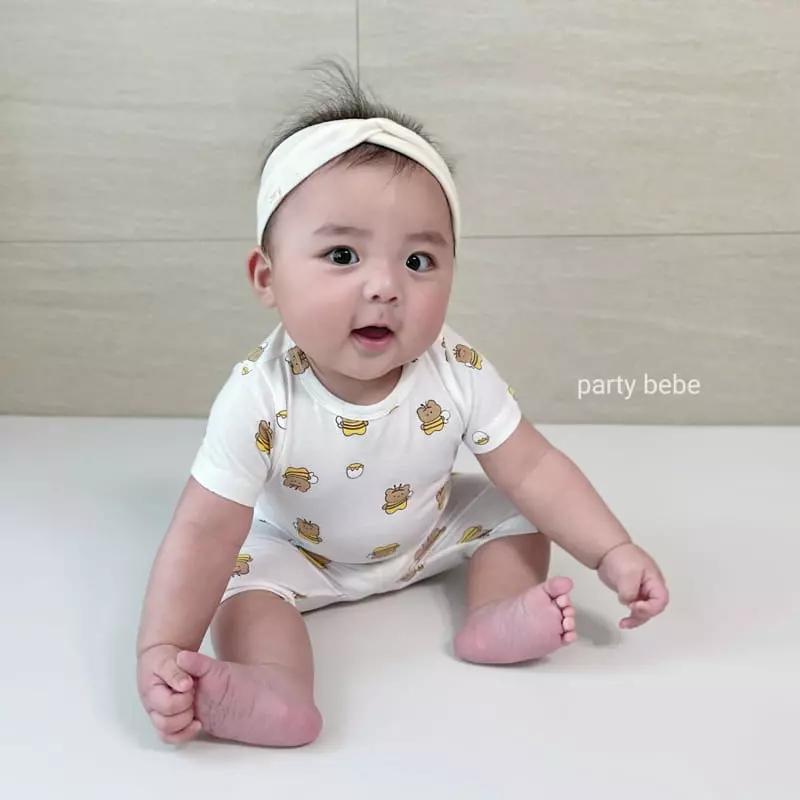 Party Kids - Korean Baby Fashion - #onlinebabyboutique - Honey Bee Easywear - 5
