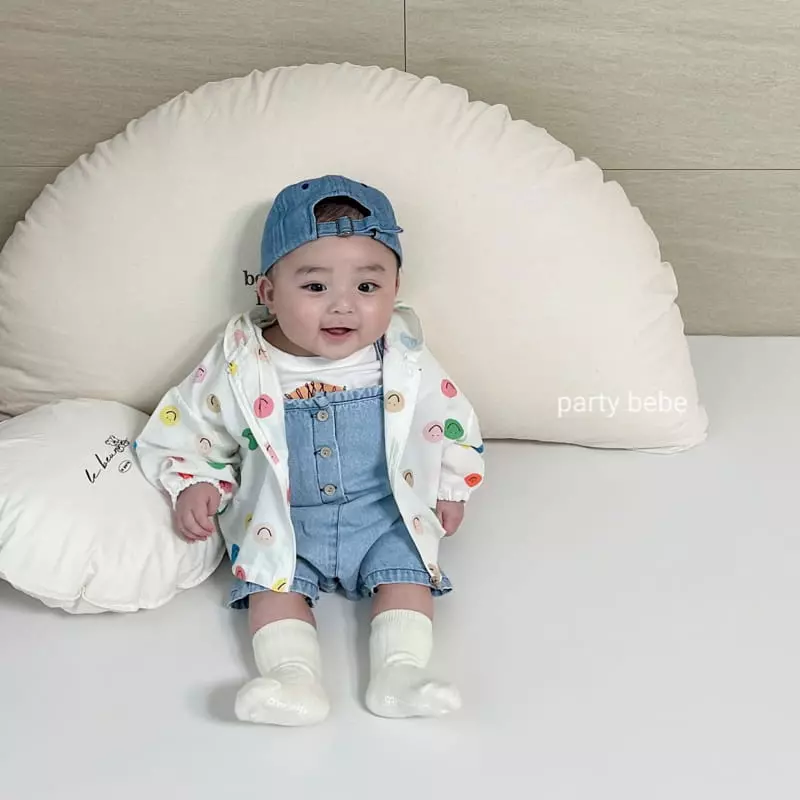 Party Kids - Korean Baby Fashion - #onlinebabyboutique - Ggongi Overalls - 3