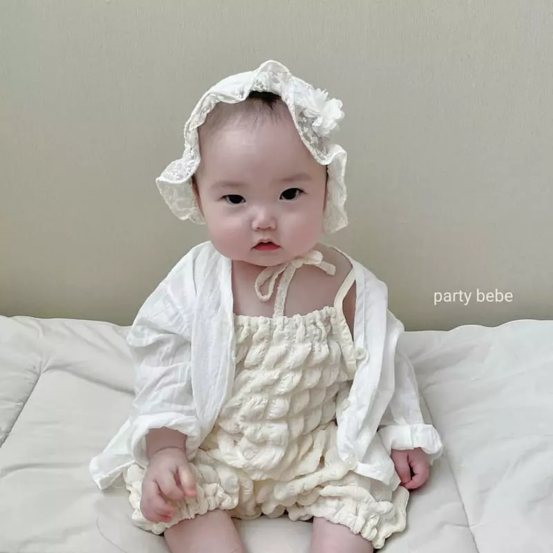 Party Kids - Korean Baby Fashion - #onlinebabyboutique - Tailor Romper - 6