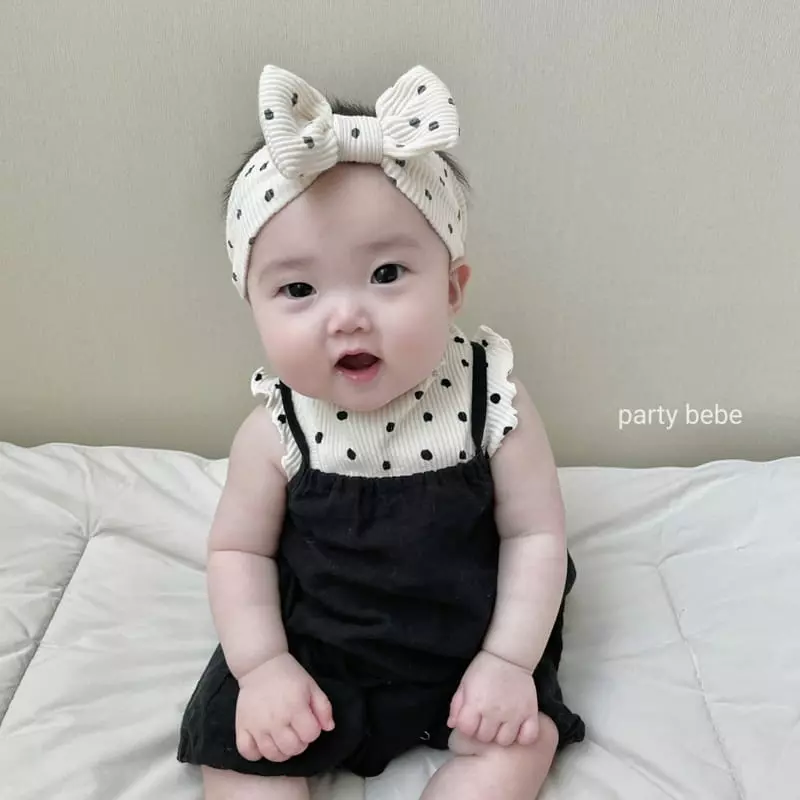 Party Kids - Korean Baby Fashion - #onlinebabyshop - Lilly Romper - 3