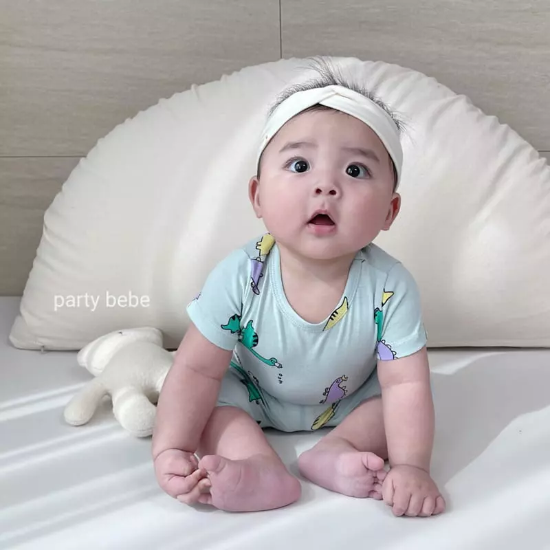 Party Kids - Korean Baby Fashion - #onlinebabyshop - Dino Easywear - 3