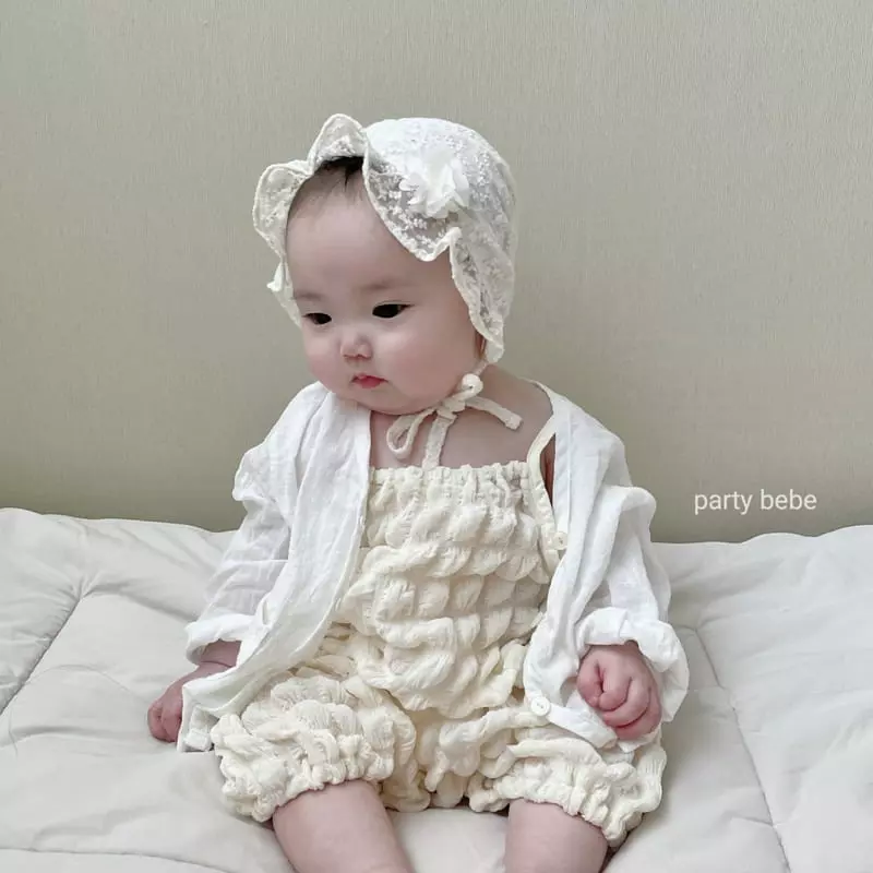 Party Kids - Korean Baby Fashion - #onlinebabyshop - Tailor Romper - 7
