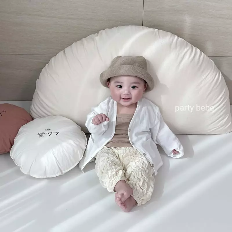 Party Kids - Korean Baby Fashion - #smilingbaby - Ice Cardigan