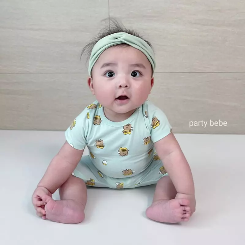 Party Kids - Korean Baby Fashion - #smilingbaby - Honey Bee Easywear - 7