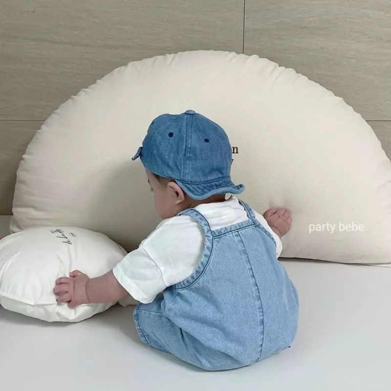 Party Kids - Korean Baby Fashion - #smilingbaby - Ggongi Overalls - 5