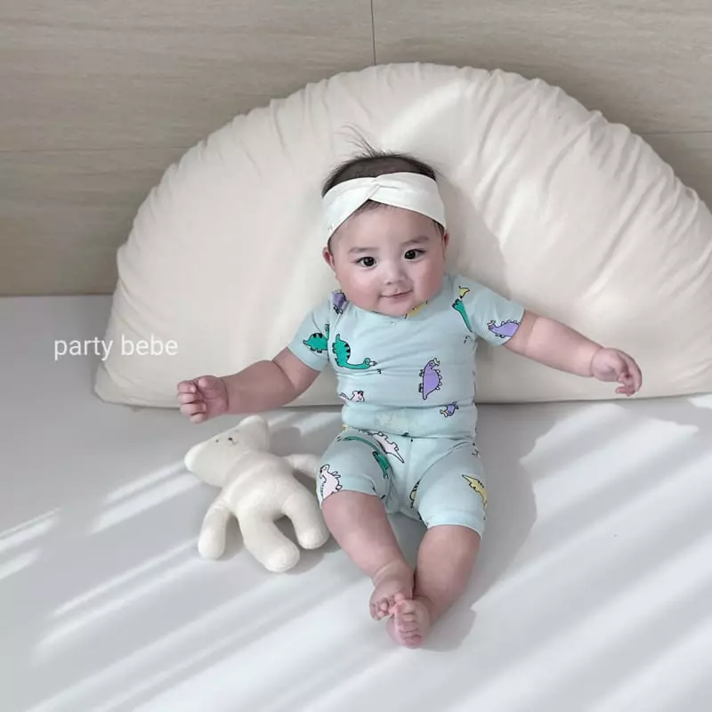 Party Kids - Korean Baby Fashion - #onlinebabyshop - Dino Easywear - 4