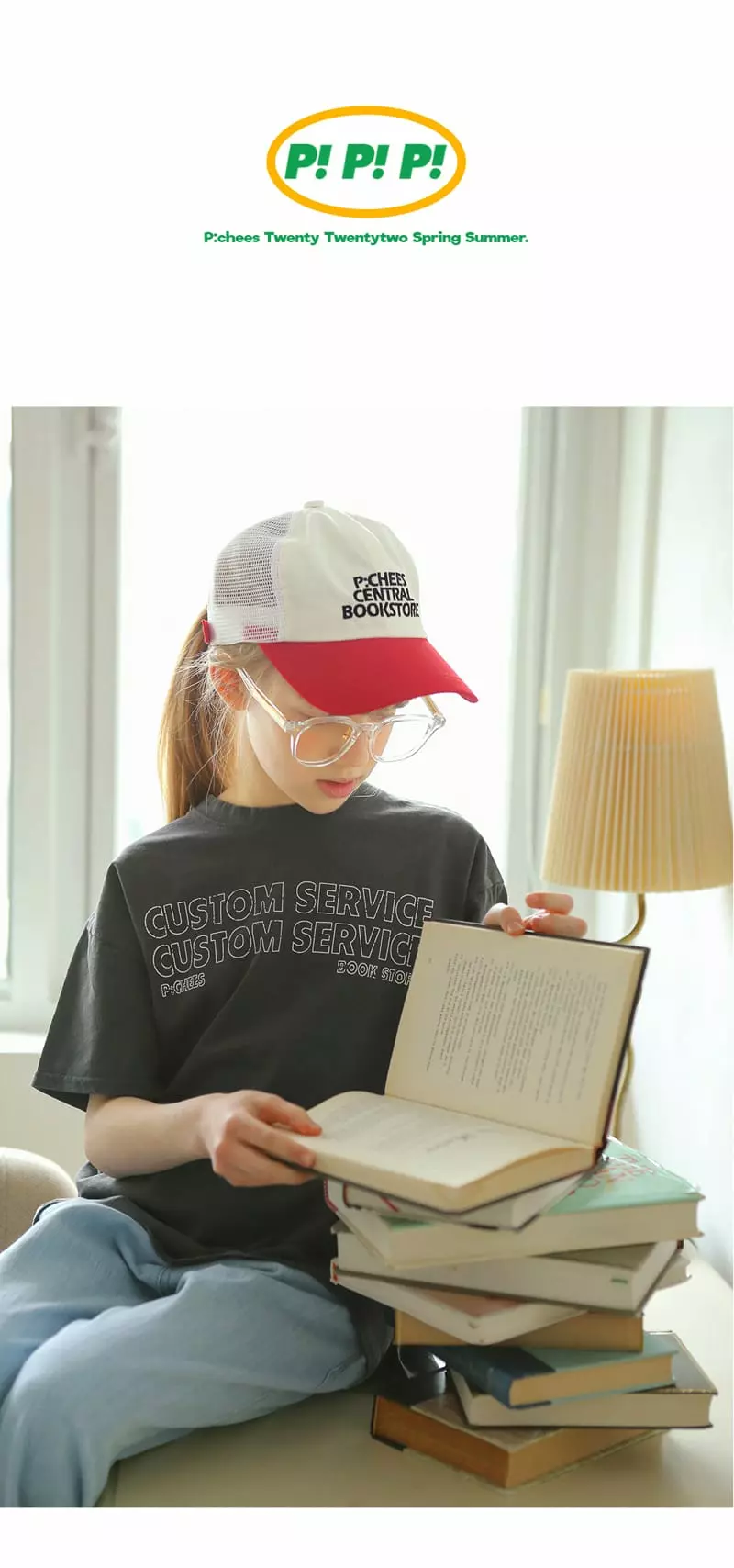 Peach-Cream - Korean Junior Fashion - #Kfashion4kids - Ant Tee