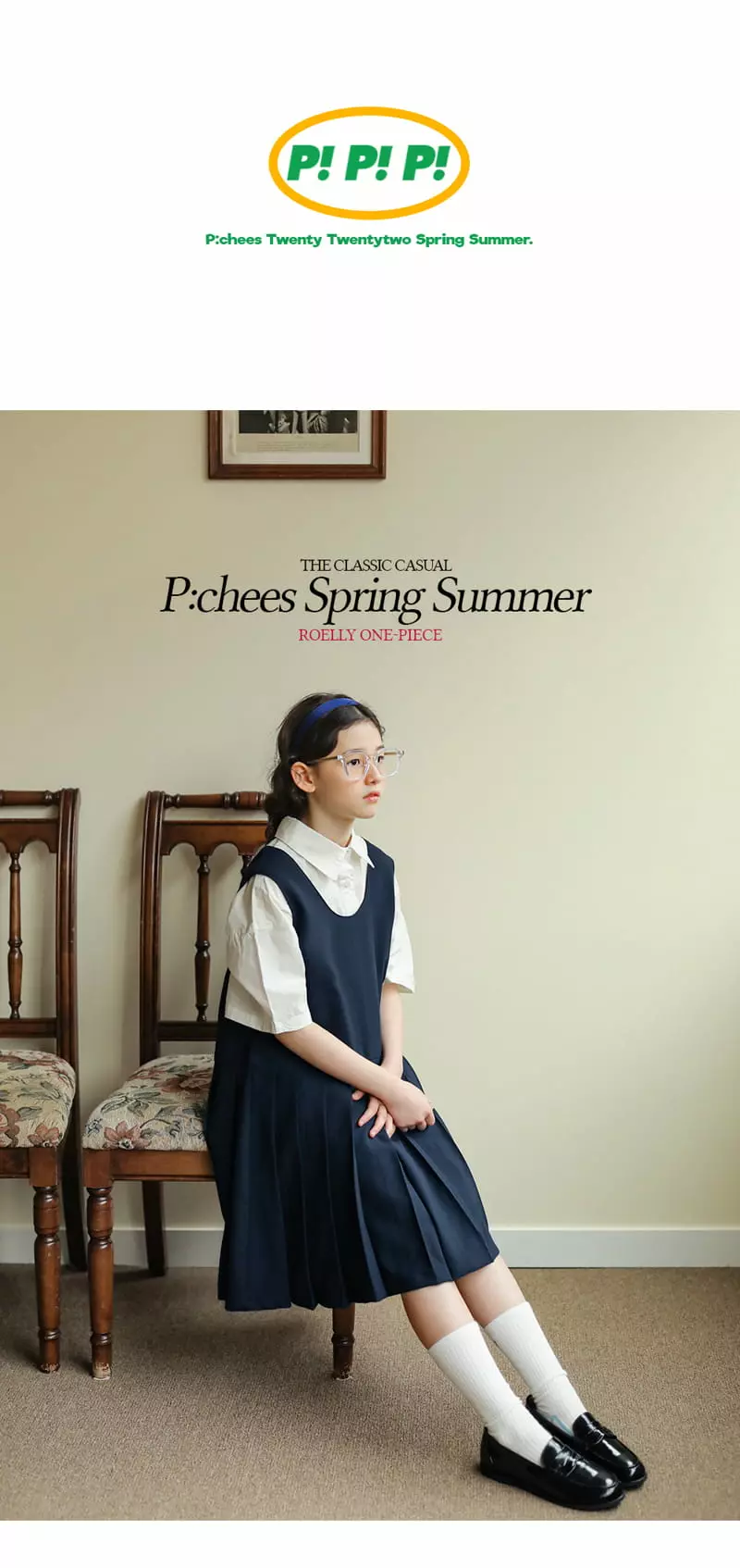 Peach-Cream - Korean Junior Fashion - #littlefashionista - Roelly One-piece