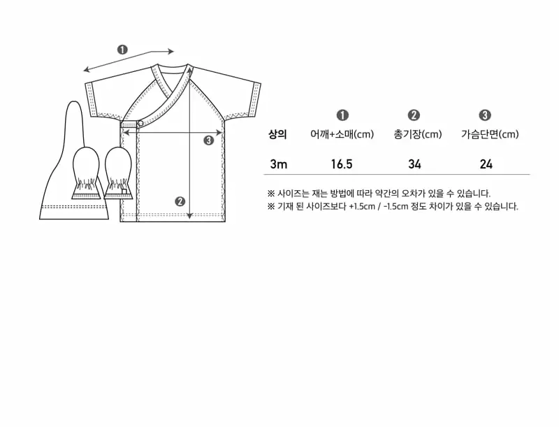 Peekaboo - Korean Baby Fashion - #onlinebabyshop - Pongpong Benet Newborn Set - 4
