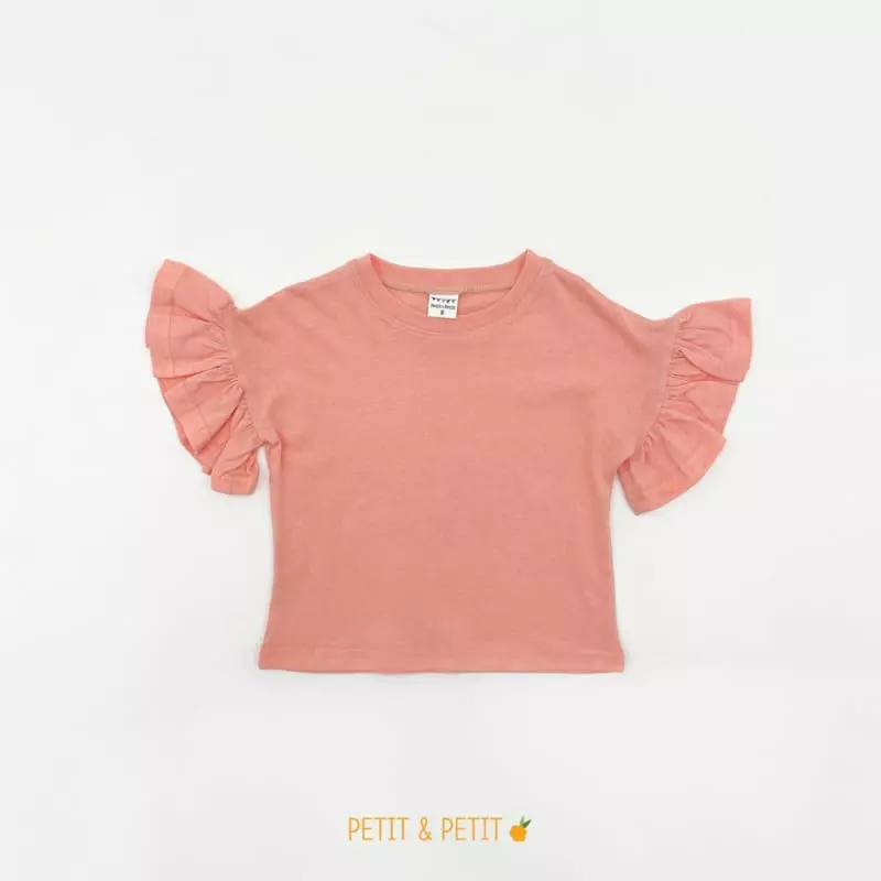 Petit & Petit - Korean Children Fashion - #childofig - Frill Tee - 3