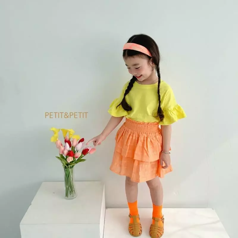 Petit & Petit - Korean Children Fashion - #childofig - Frill Tee - 4