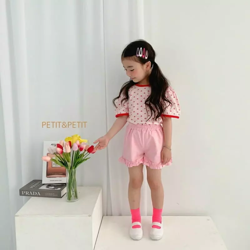 Petit & Petit - Korean Children Fashion - #childofig - Frill Shorts - 3