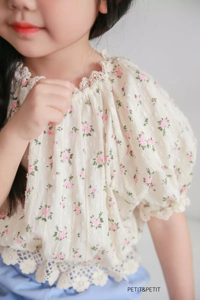 Petit & Petit - Korean Children Fashion - #childofig - Lace Blouse - 6