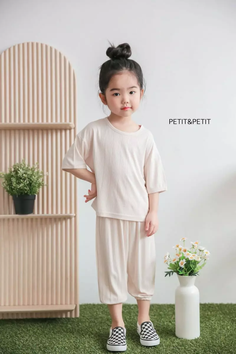 Petit & Petit - Korean Children Fashion - #discoveringself - Chalrang Top Bottom Set - 11