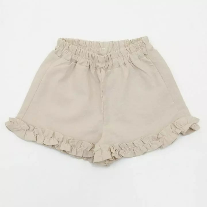 Petit & Petit - Korean Children Fashion - #fashionkids - Frill Shorts - 7