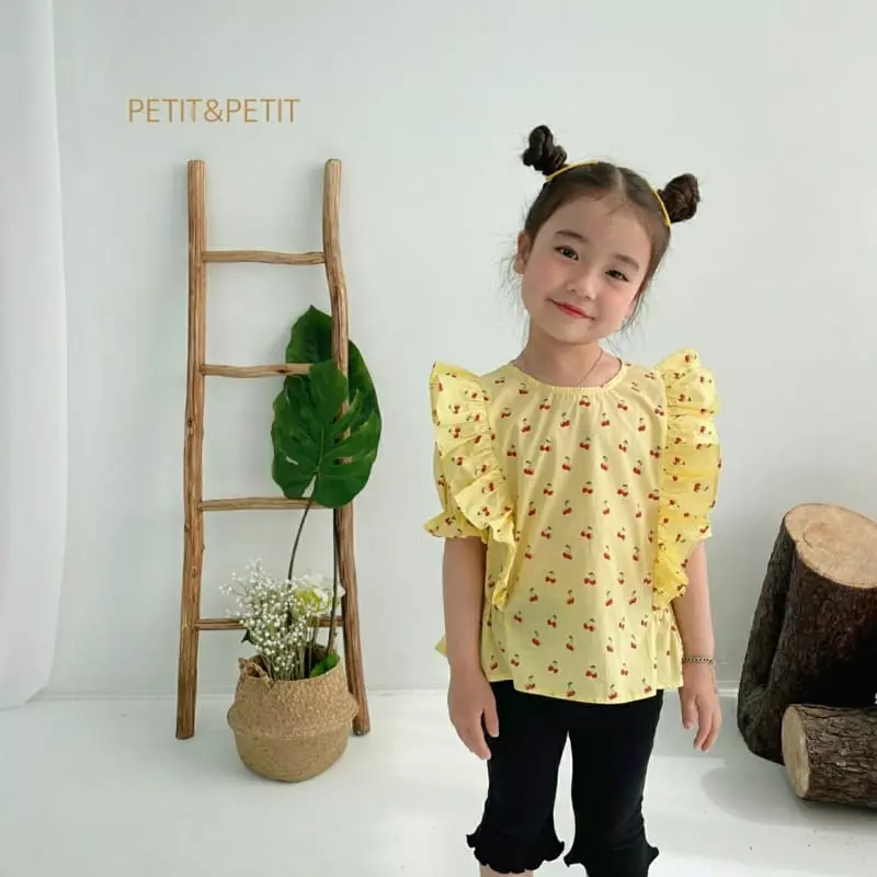 Petit & Petit - Korean Children Fashion - #kidzfashiontrend - Cherry Blouse