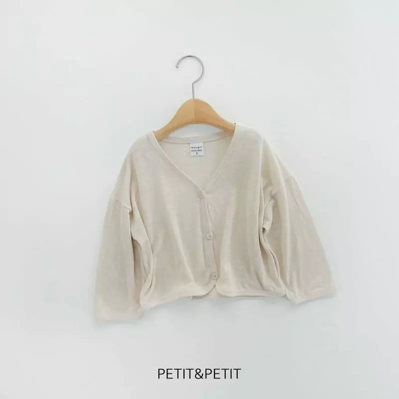 Petit & Petit - Korean Children Fashion - #littlefashionista - Linen Cardigan - 6