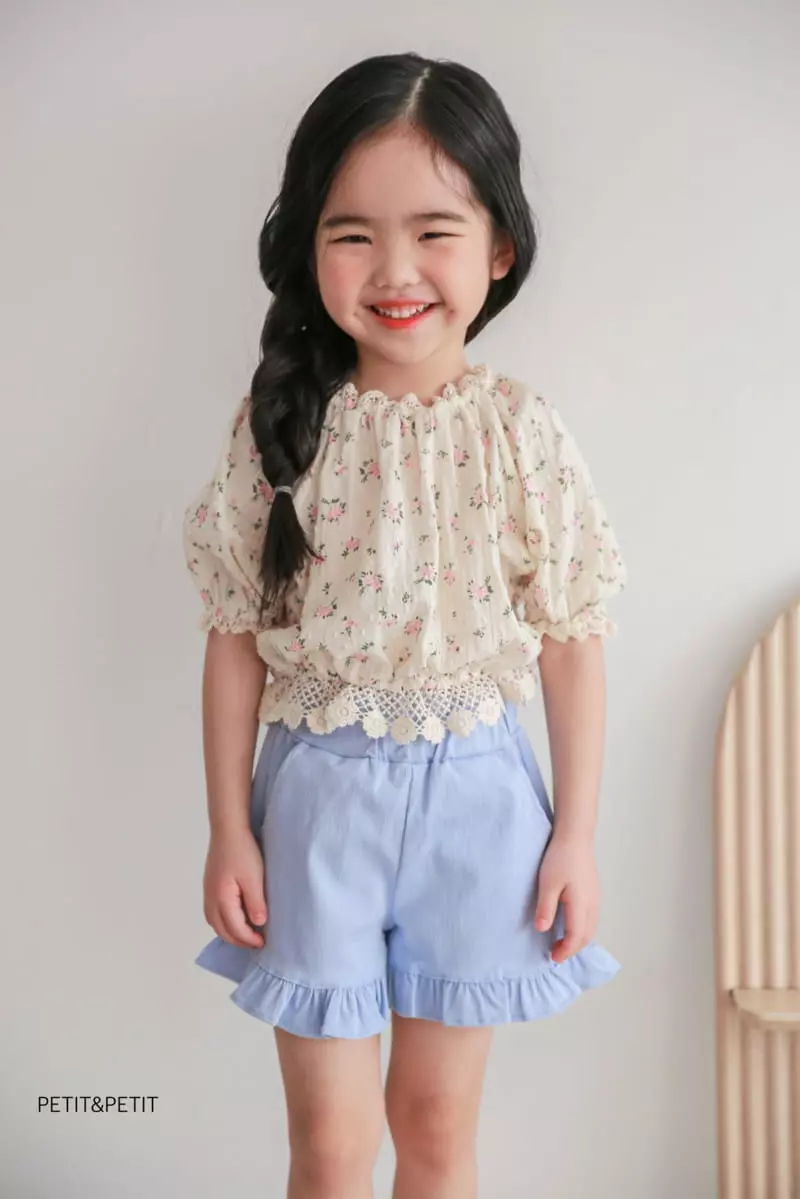 Petit & Petit - Korean Children Fashion - #littlefashionista - Lace Blouse - 2