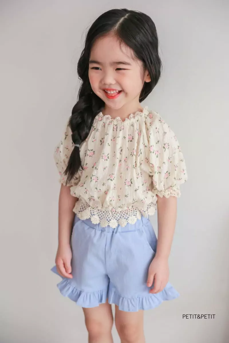 Petit & Petit - Korean Children Fashion - #magicofchildhood - Lace Blouse - 3