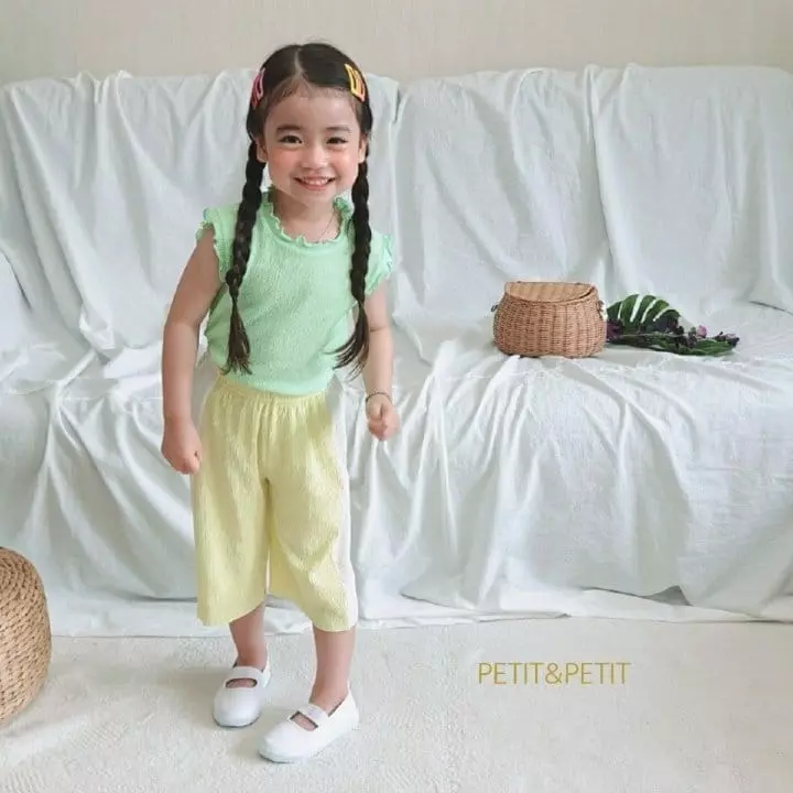 Petit & Petit - Korean Children Fashion - #magicofchildhood - Terry Sleeveless - 11