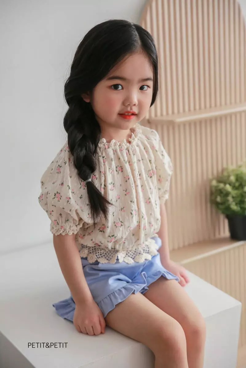 Petit & Petit - Korean Children Fashion - #magicofchildhood - Lace Blouse - 4