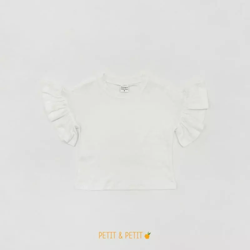 Petit & Petit - Korean Children Fashion - #prettylittlegirls - Frill Tee - 2