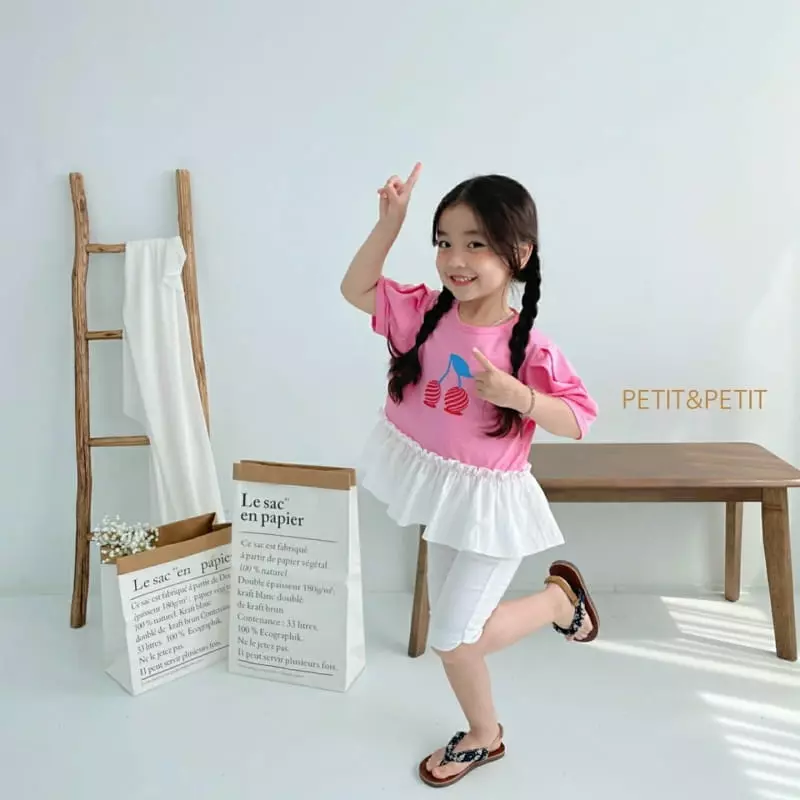 Petit & Petit - Korean Children Fashion - #stylishchildhood - Cherry Puff Tee - 10