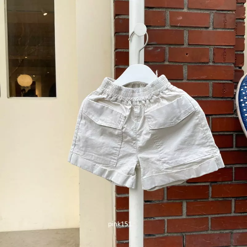 Pink151 - Korean Children Fashion - #Kfashion4kids - Big Pocket Shorts - 2