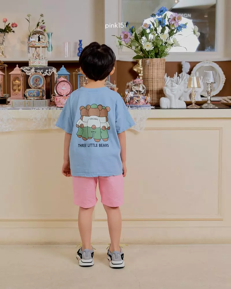 Pink151 - Korean Children Fashion - #Kfashion4kids - Three Bears Tee - 12