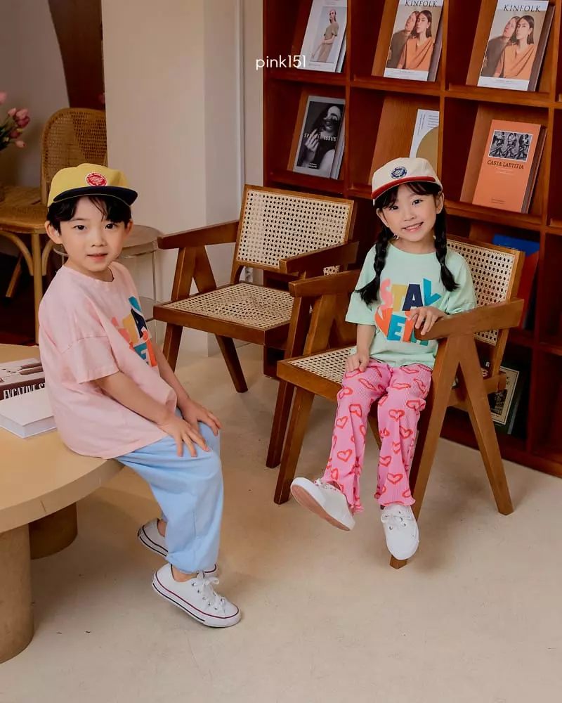 Pink151 - Korean Children Fashion - #childofig - Stay Tee - 10