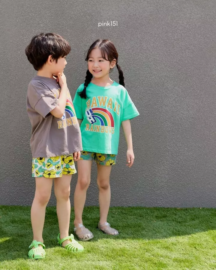 Pink151 - Korean Children Fashion - #childofig - Hawaii Tee - 6
