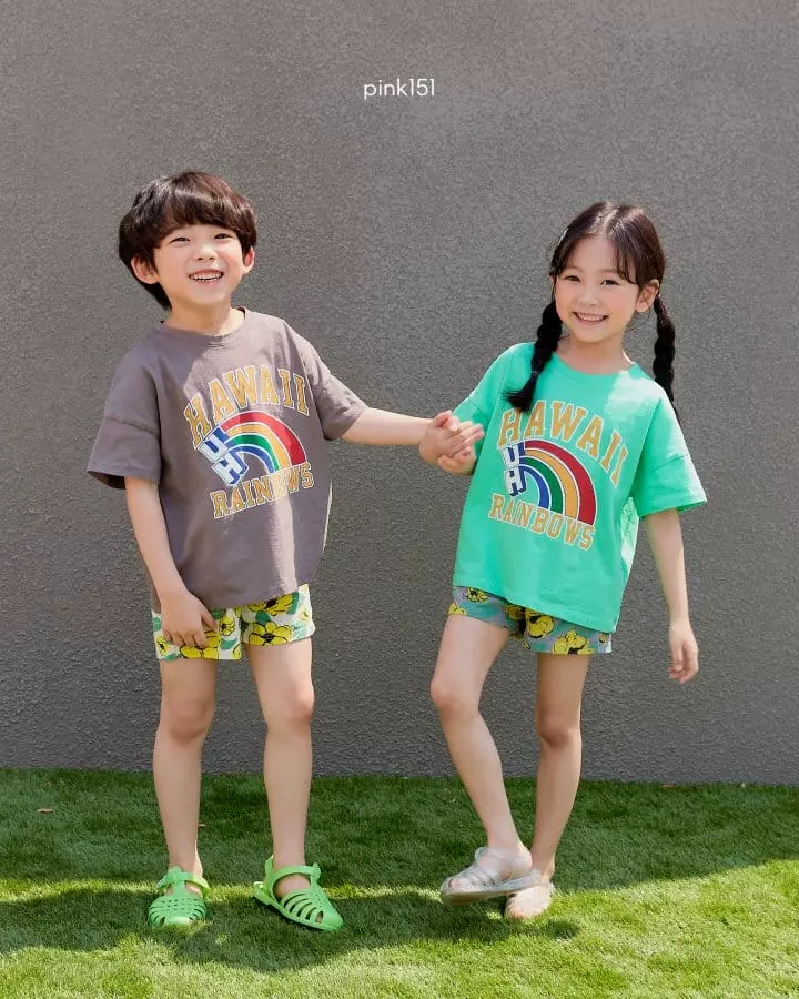 Pink151 - Korean Children Fashion - #childofig - Hawaii Tee - 7