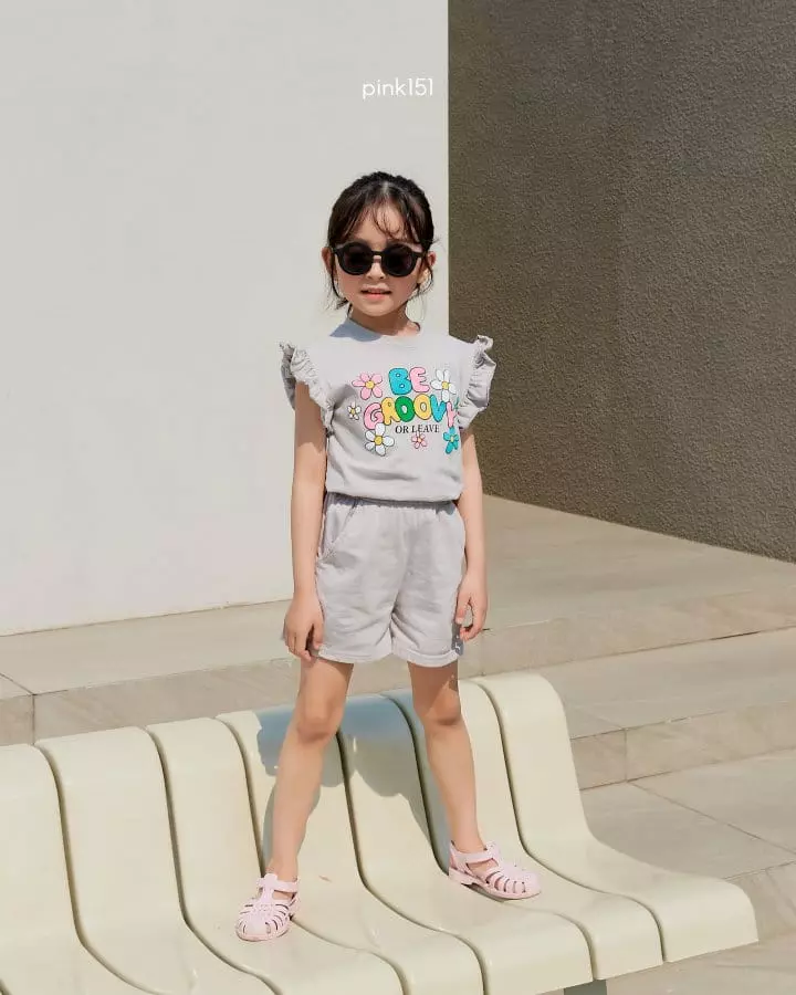 Pink151 - Korean Children Fashion - #childofig - Groovy Top Bottom Set