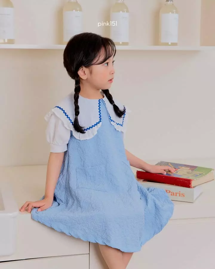 Pink151 - Korean Children Fashion - #childrensboutique - Sailor Puff Tee - 2