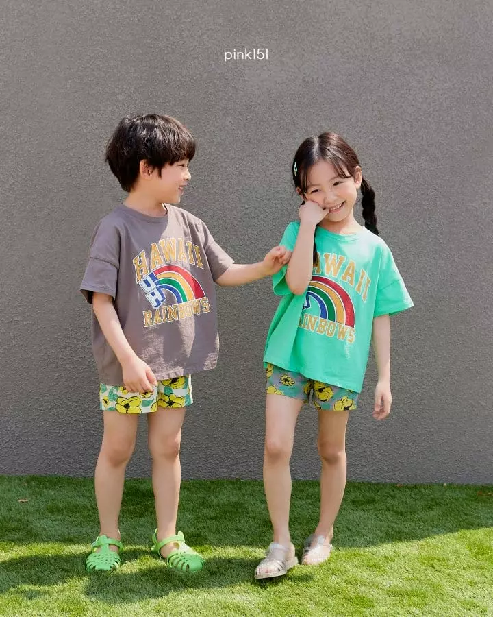 Pink151 - Korean Children Fashion - #childrensboutique - Hawaii Tee - 8