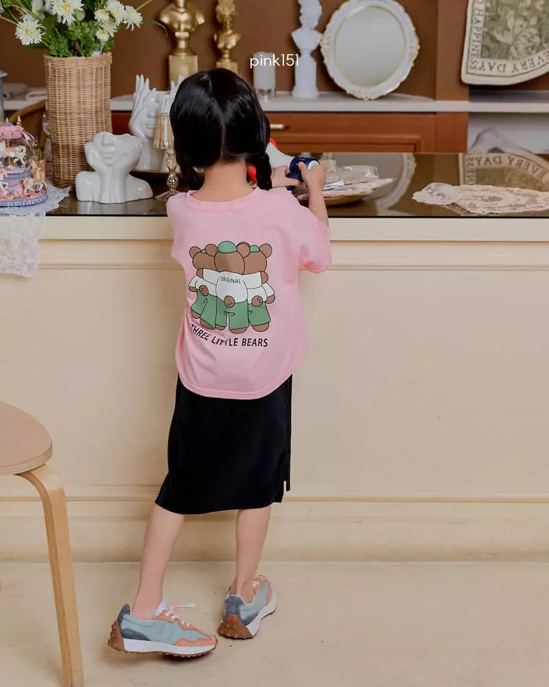Pink151 - Korean Children Fashion - #designkidswear - Three Bears Tee - 6