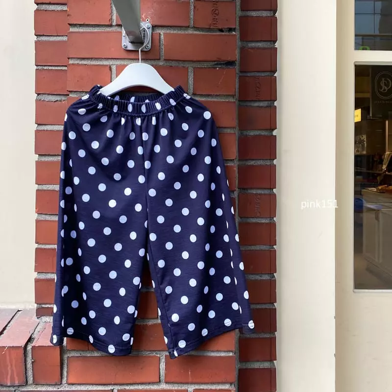 Pink151 - Korean Children Fashion - #childrensboutique - Dot Charlang Pants - 4