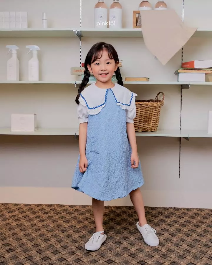 Pink151 - Korean Children Fashion - #designkidswear - Sailor Puff Tee - 3