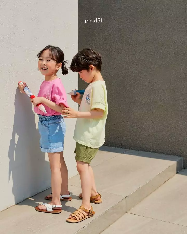 Pink151 - Korean Children Fashion - #designkidswear - Out Bear Tee - 12